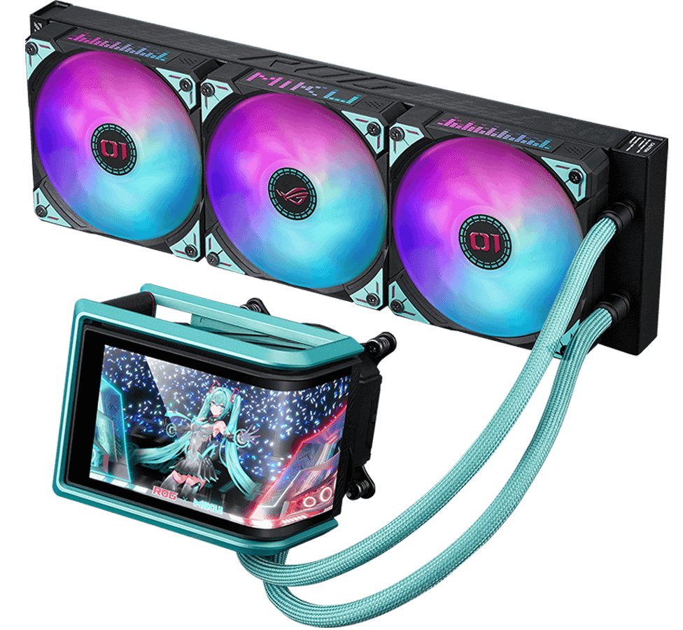 ROG Ryuo IV 360 ARGB Hatsune Miku Edition